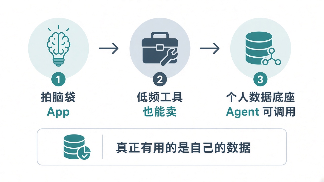 从拍脑袋 App 到个人数据底座