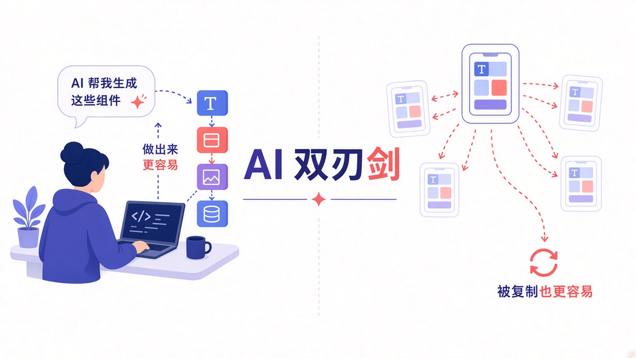 AI 双刃剑:做出来更容易,被复制也更容易
